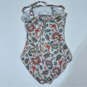 Gabar one piece paisley and Bird Swimsuit size 12